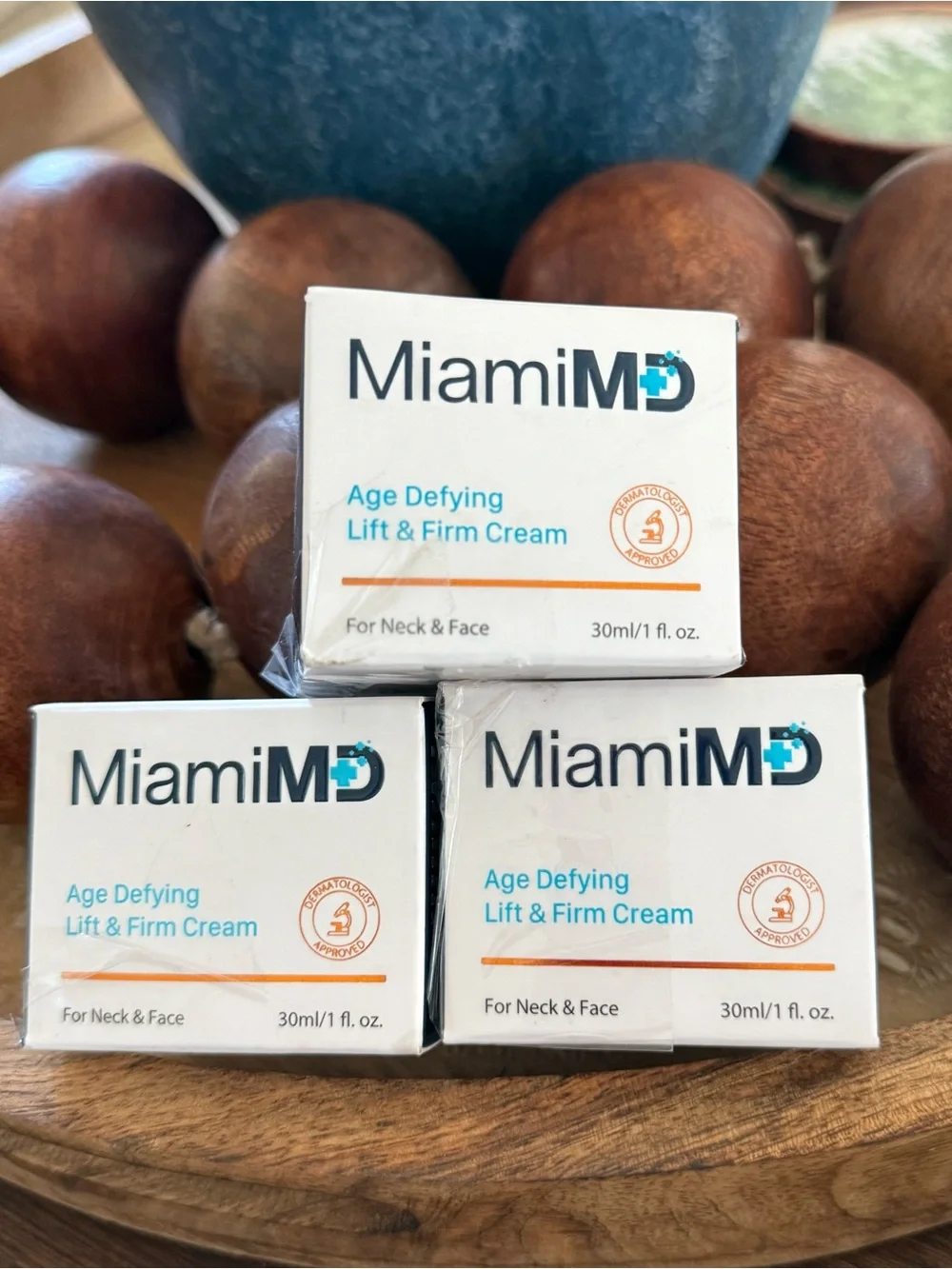 3 MiamiMD (Miami MD) Age Defying Lift & Firm Cream For Neck And Face Sealed New